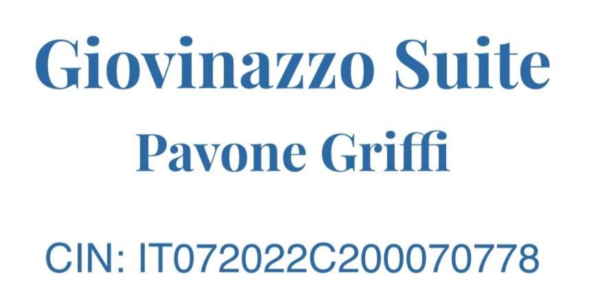 Giovinazzo Suite Pavone Griffi Экстерьер фото